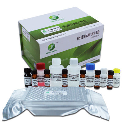 2ppb Deoxynivalenol ELISA Mycotoxin Testing Kits For Feed Raw Materials ISO9001