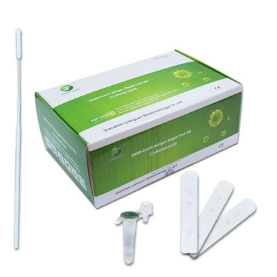 Ag Covid 19 Antigen Self Test Kit For Nasal Throat Buccal 25 Tests/Kit